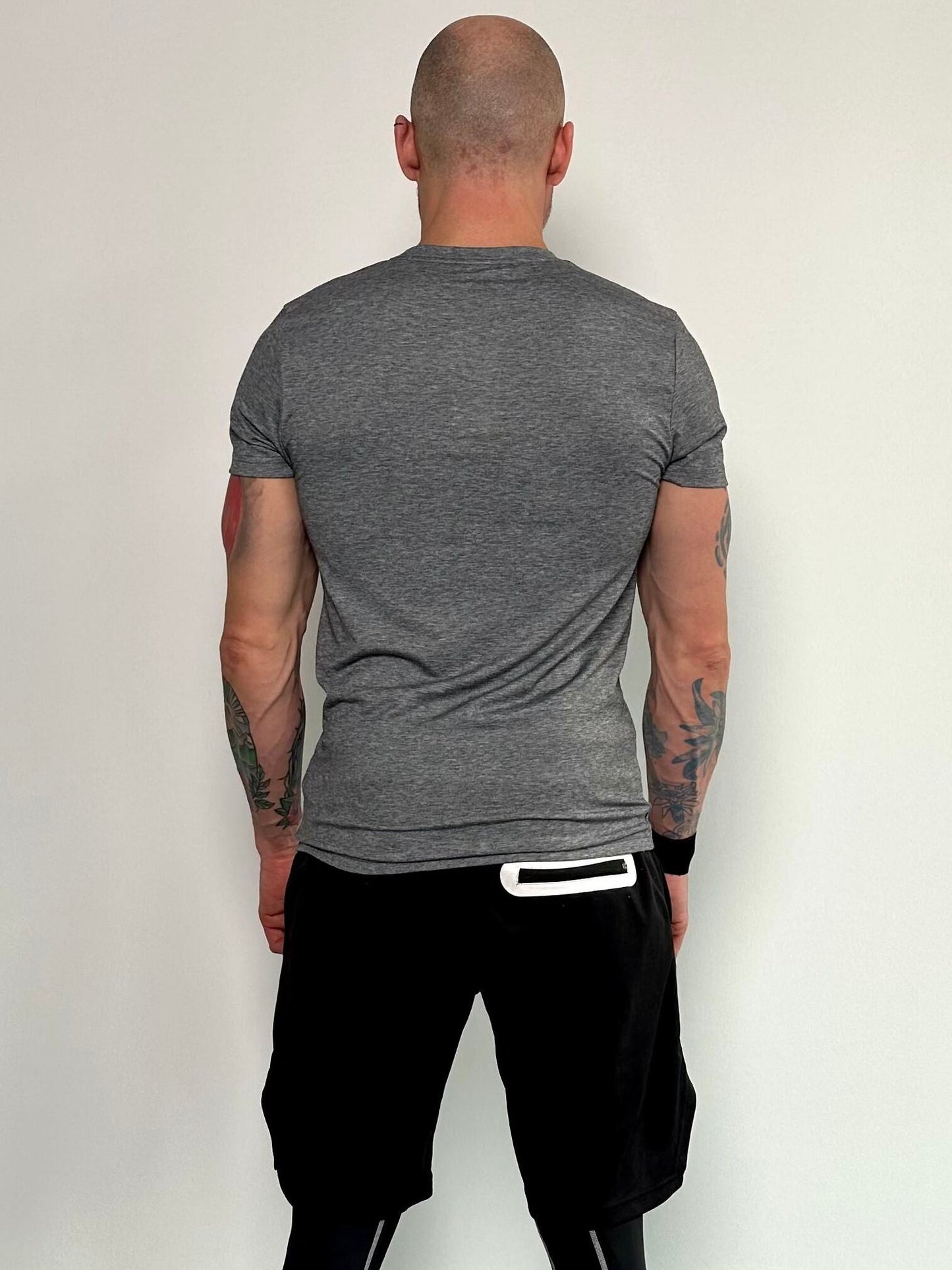 Basic T-shirt Grau