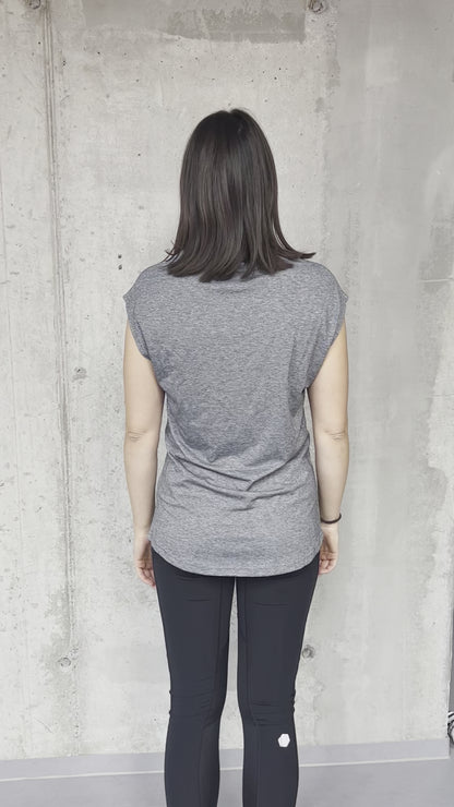 Basic T-shirt- Grey