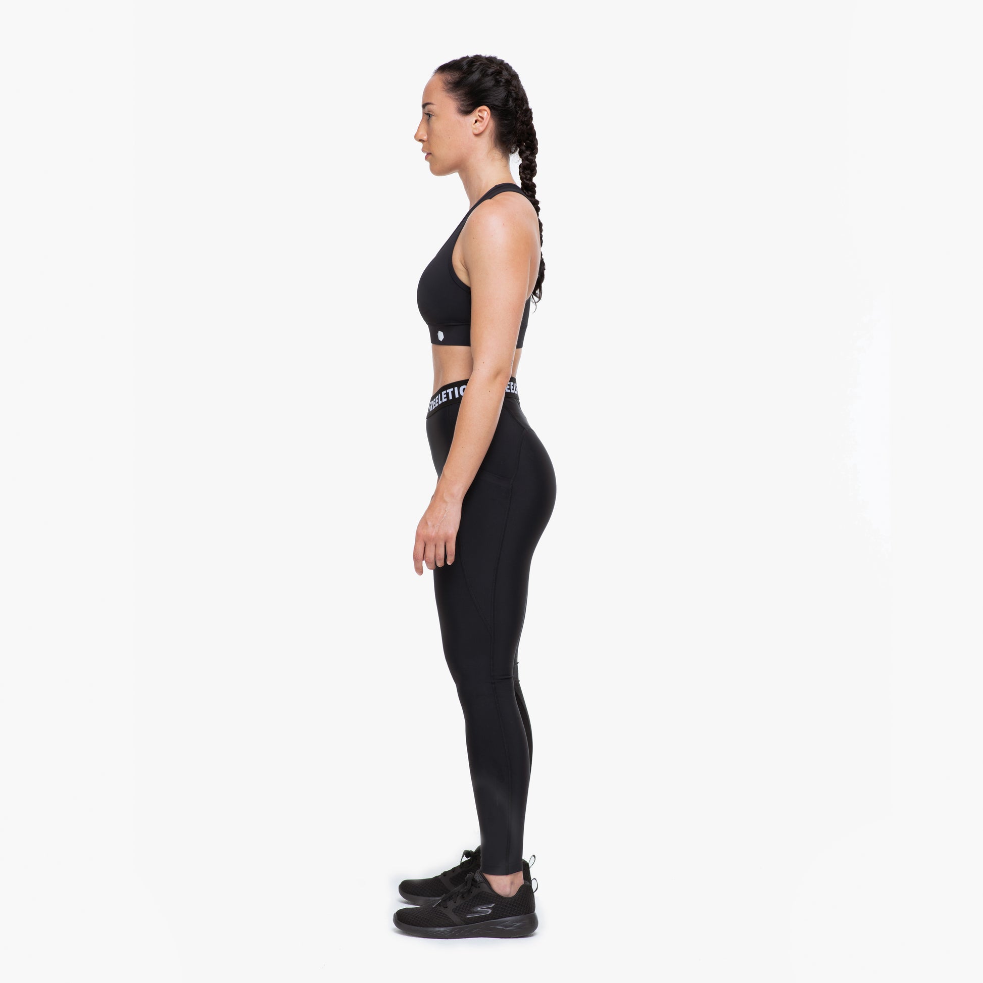 Black Vortex- Women's Leggings - Super Soft Elastic Fit Leggings