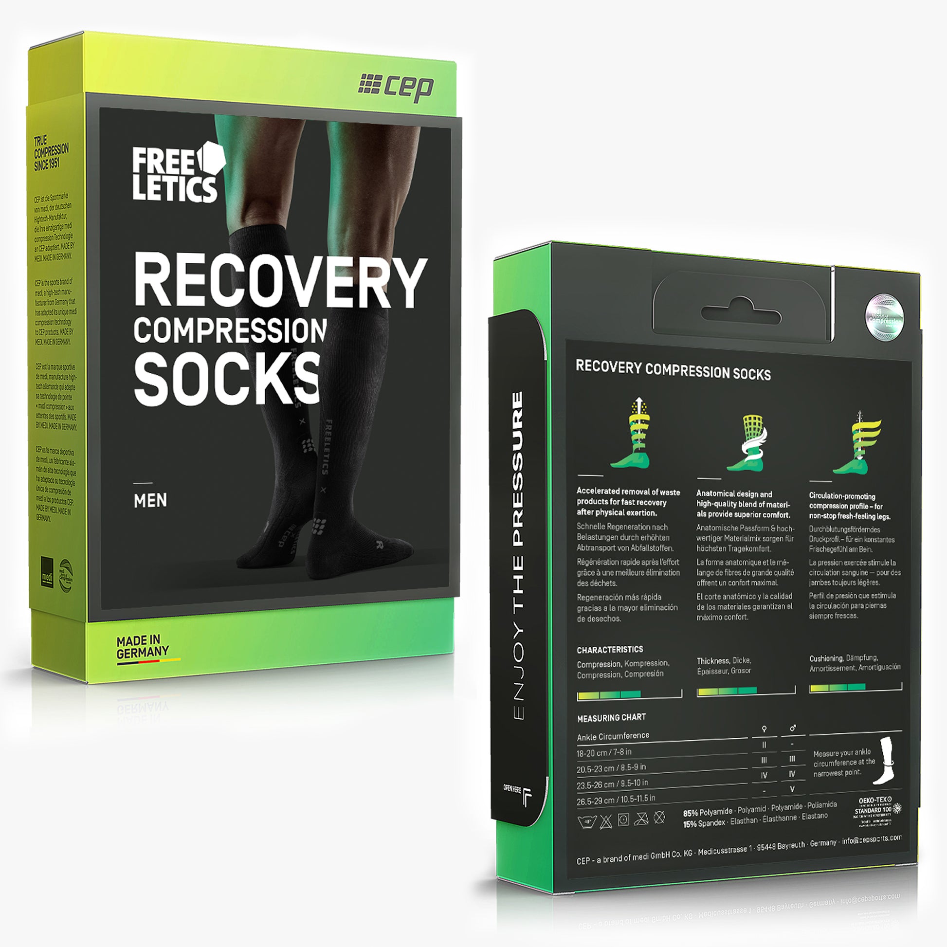Freeletics recovery compression socks – Freeletics Store