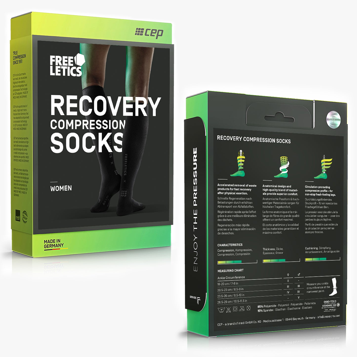 Freeletics recovery compression socks