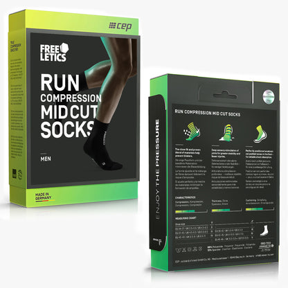 Freeletics training compression mid-cut socks