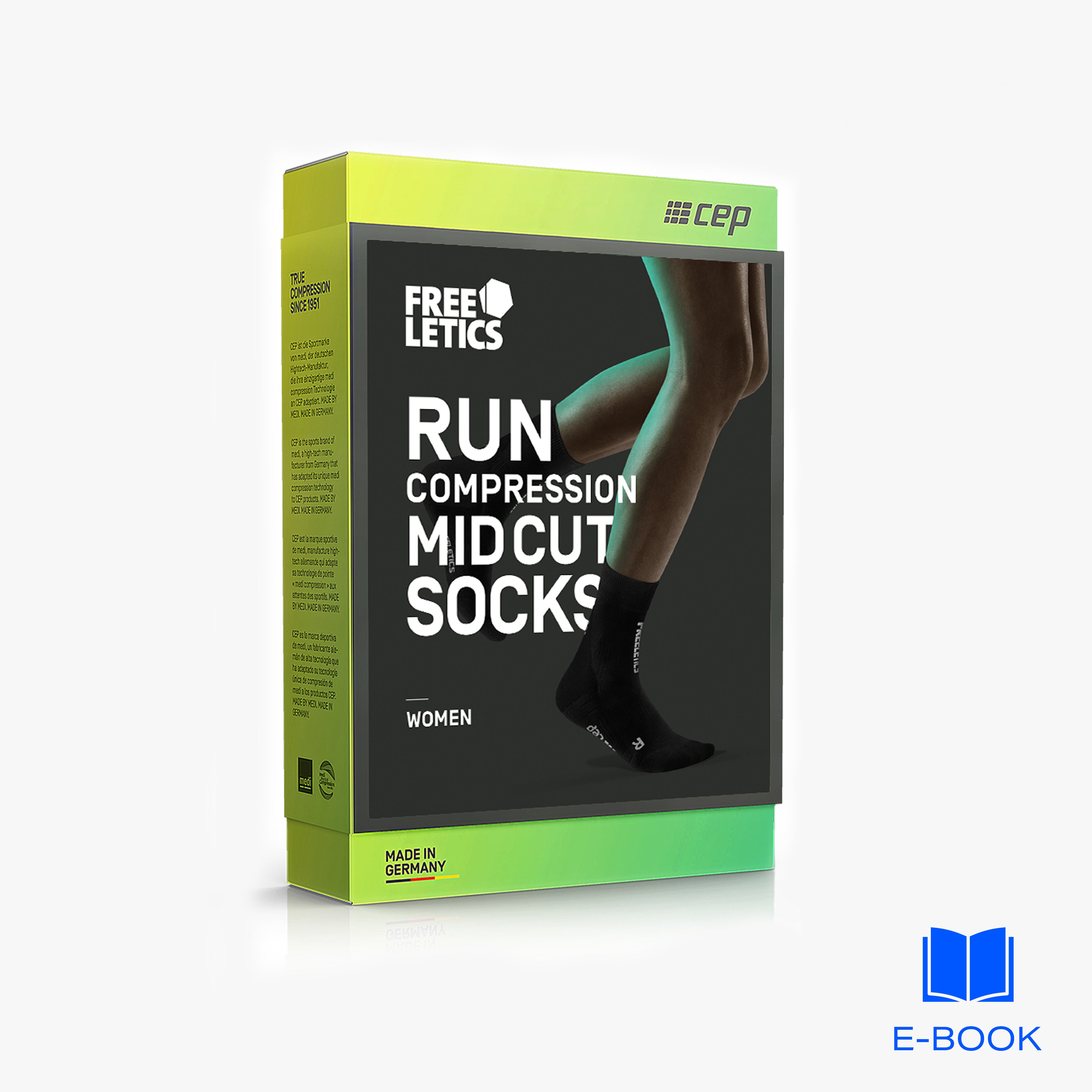 Freeletics Training Compression Mid-cut Socks