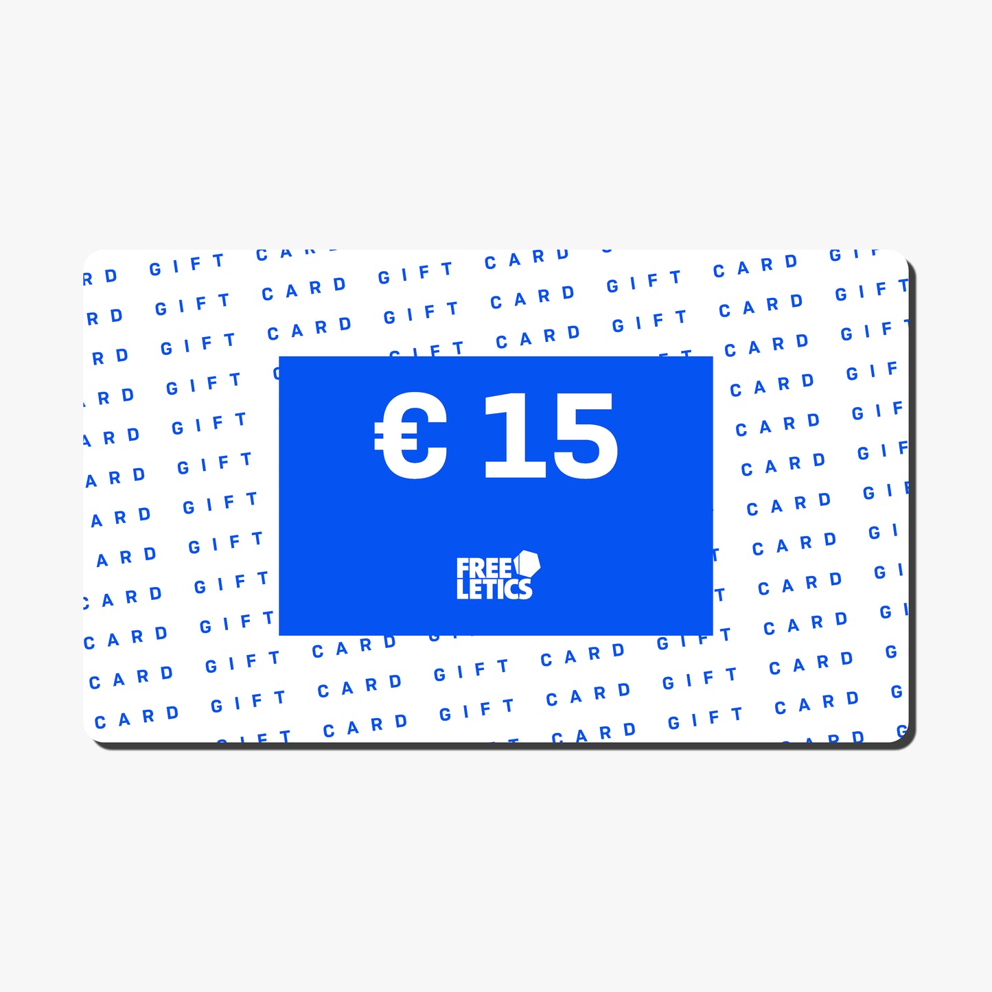 Tarjeta Regalo para la tienda de Freeletics - 15 EUR