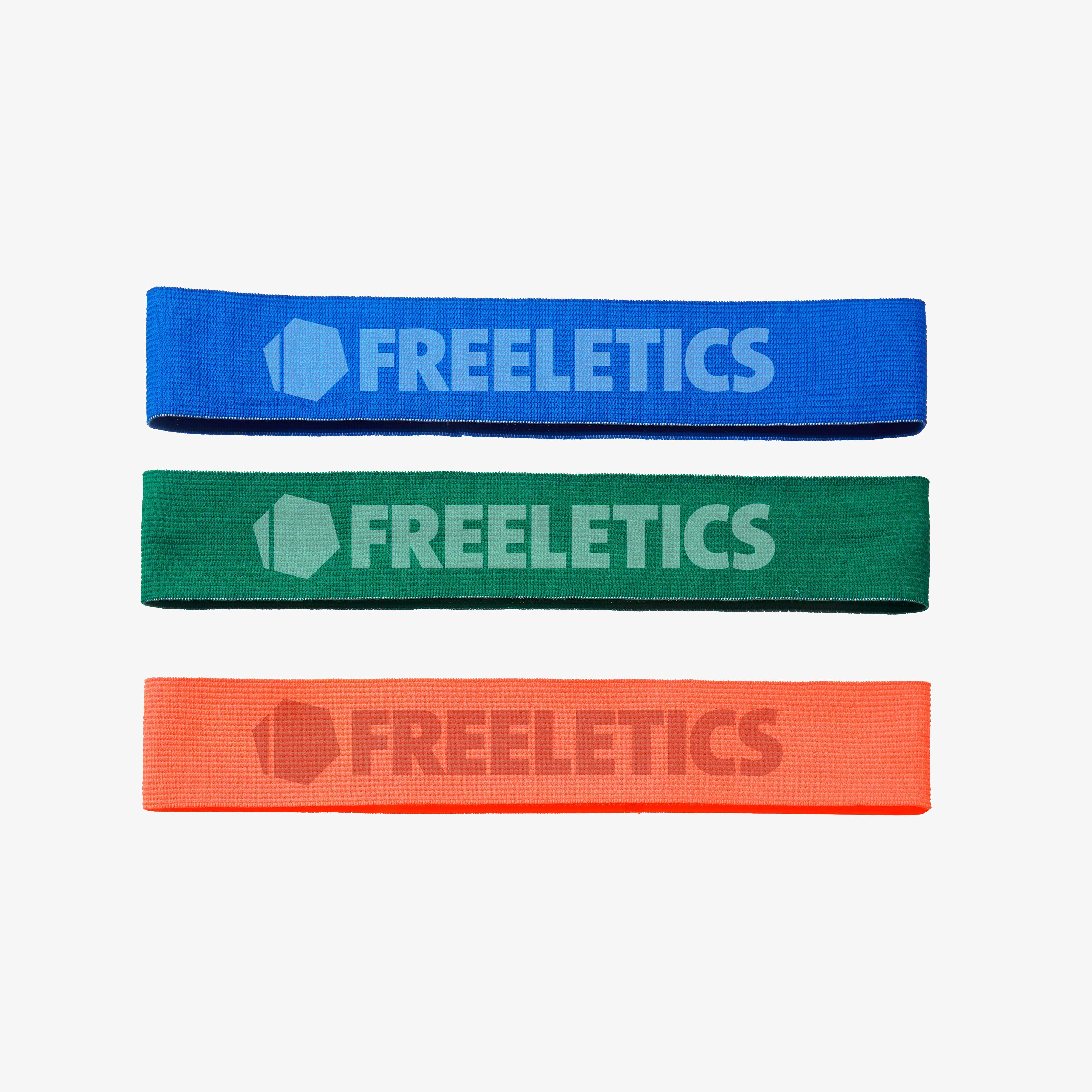 Mini Resistance Band Set for all levels Freeletics Essentials